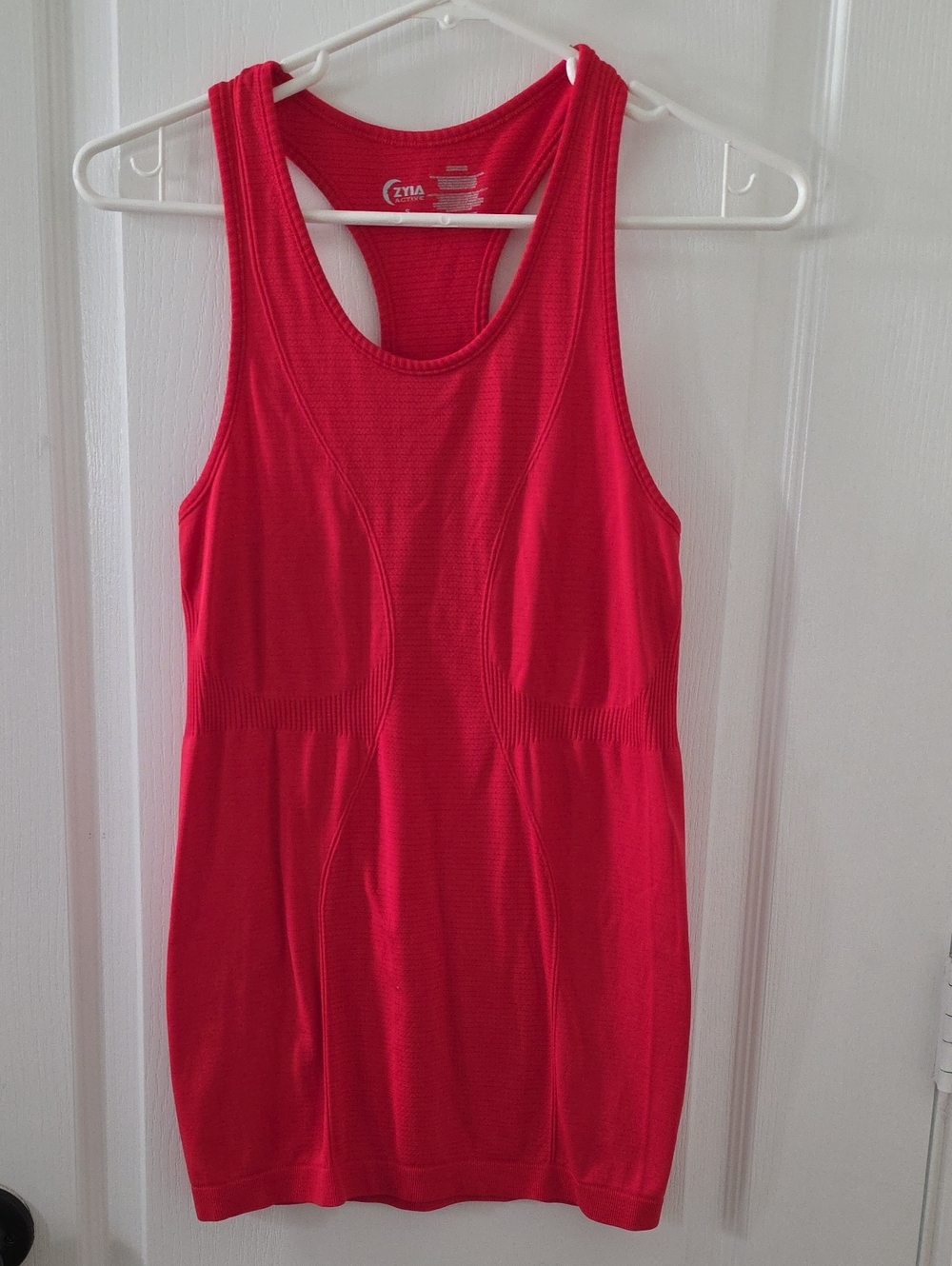 ZYIA Active Red Racerback Tank
